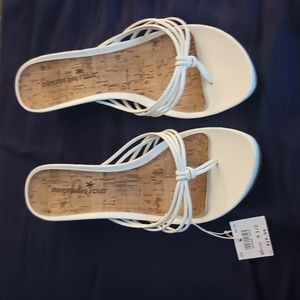 Montego Bay Club white Sandals